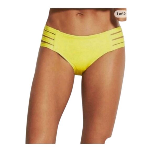 Seafolly Nylon Bikini‎ Orange Bottoms - Picture 1 of 7